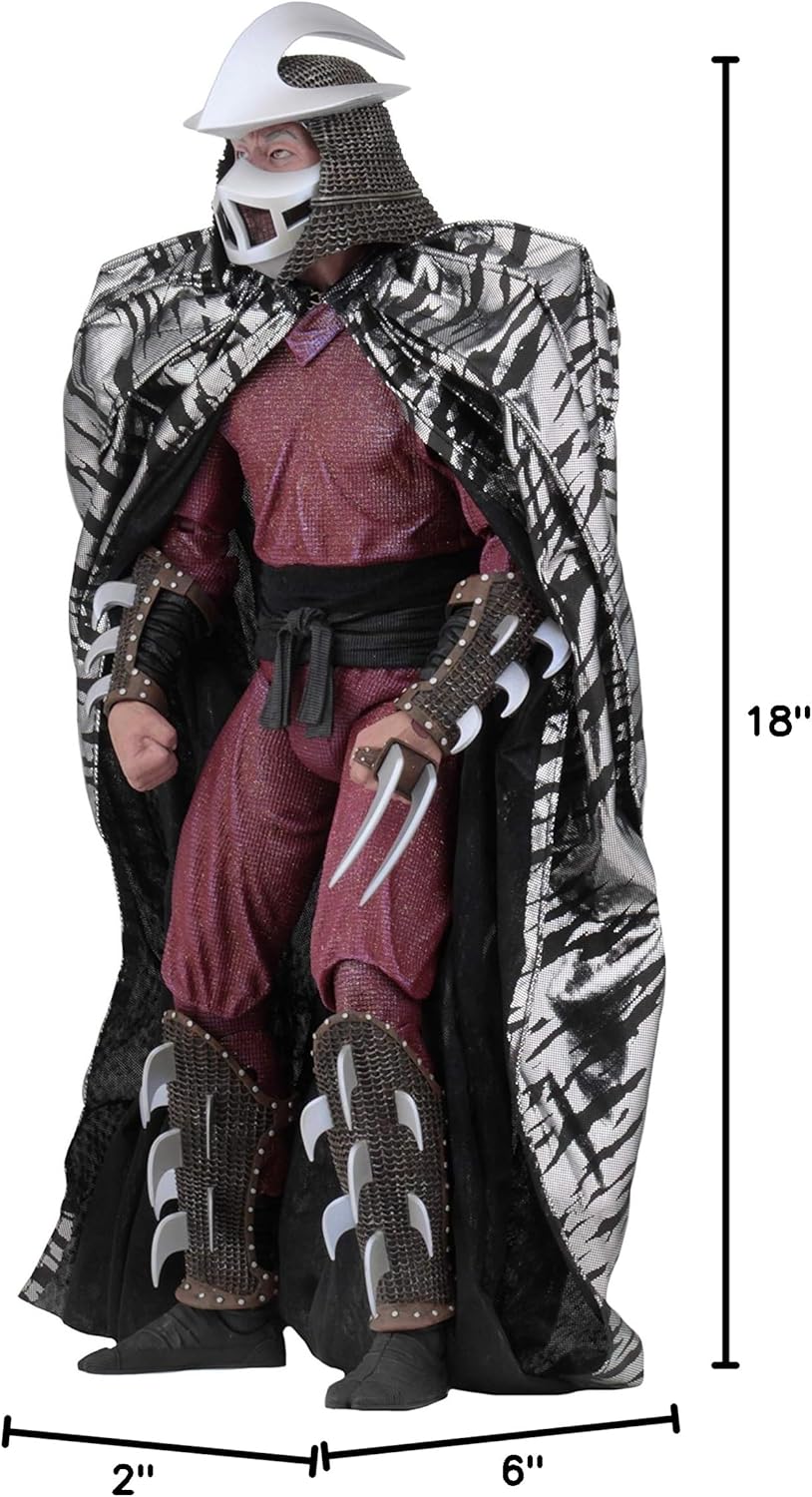 NECA – Teenage Mutant Ninja Turtles (1990 Movie) – 1/4 Scale Action Figure – The Shredder