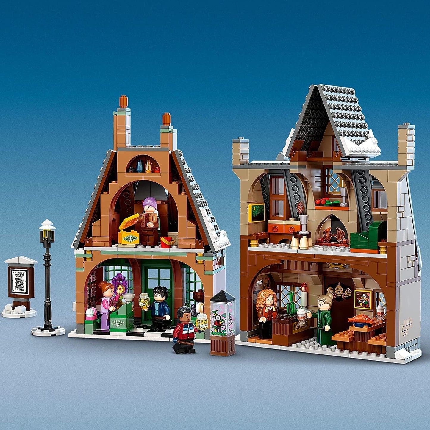 Lego Harry Potter Hogsmeade Village Visit 76388 Building Kit with Honeydukes Store and The Three Broomsticks