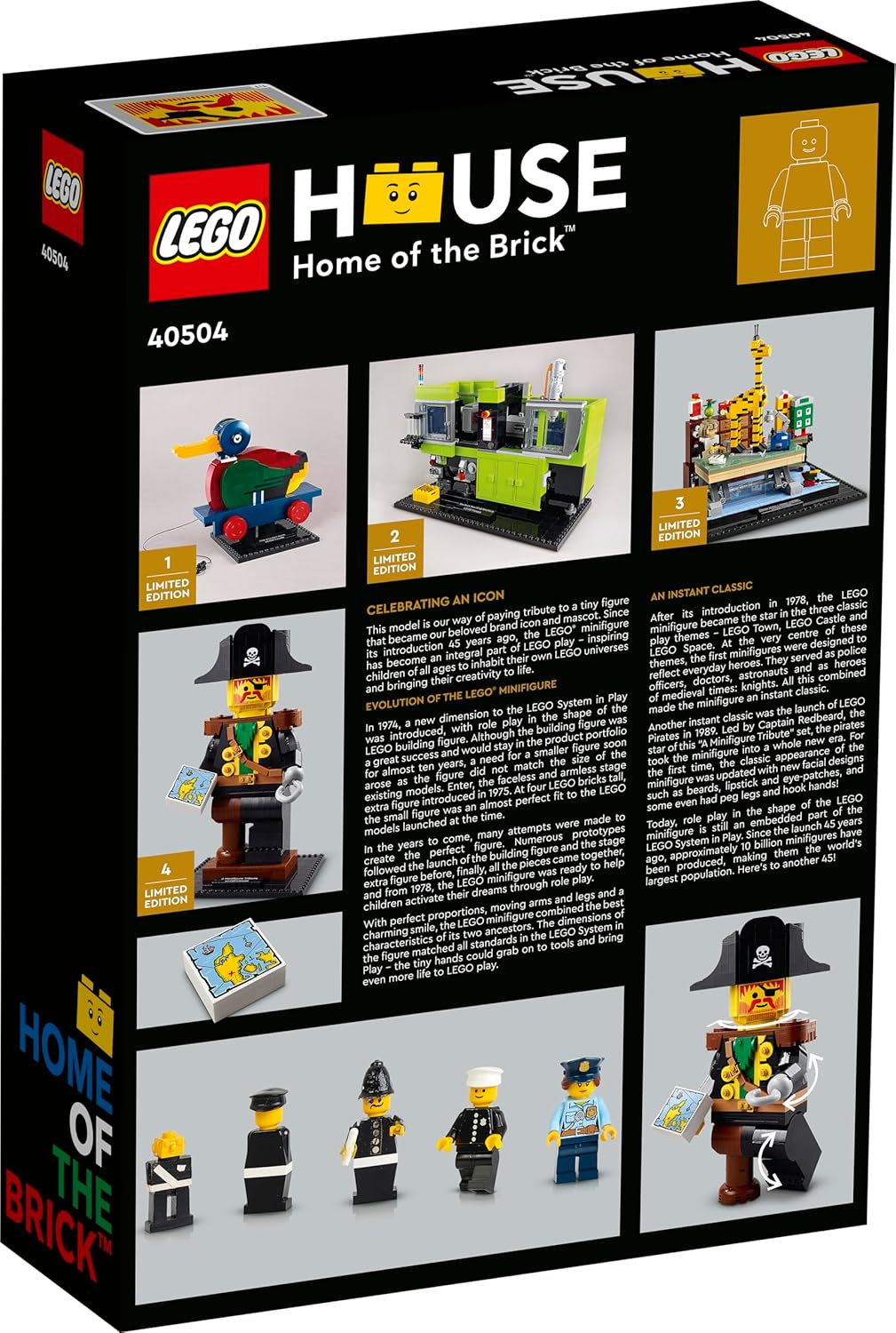 Lego 40504 A Minifigure Tribute Buildable Pirate