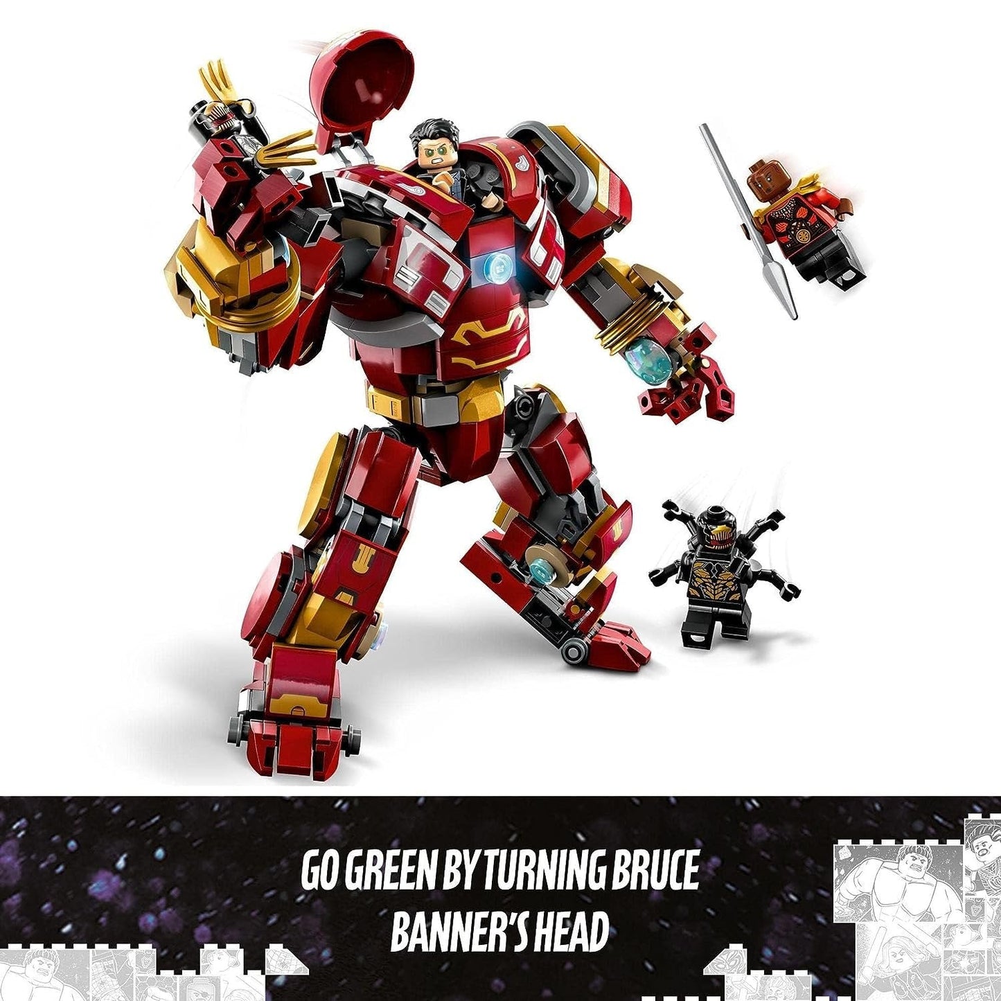 LEGO 76247 Marvel The Hulkbuster: The Battle of Wakanda