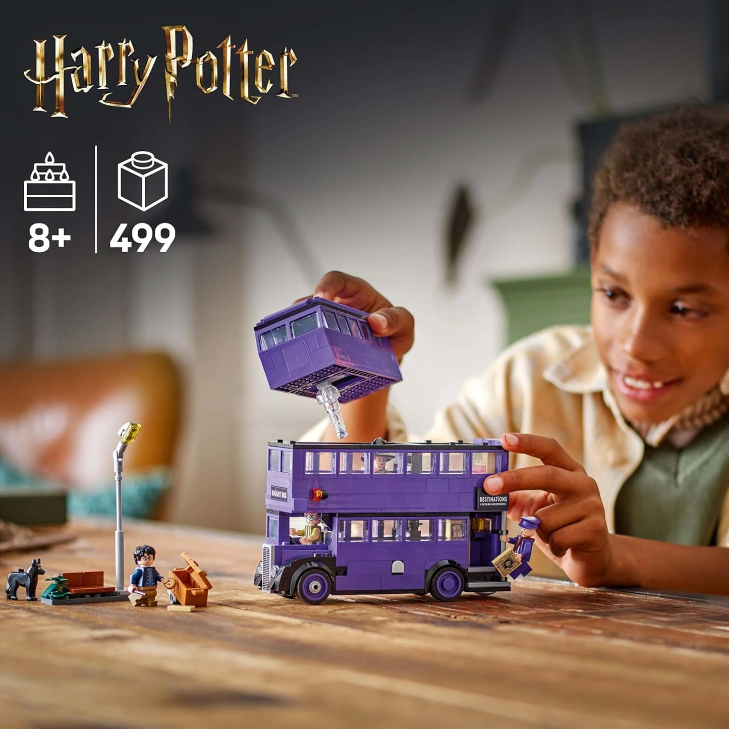 LEGO Harry Potter Knight Bus Adventure, Magic Vehicle Toy 76446 Building Blocks Toys for 8+ Gift for Boys and Girls