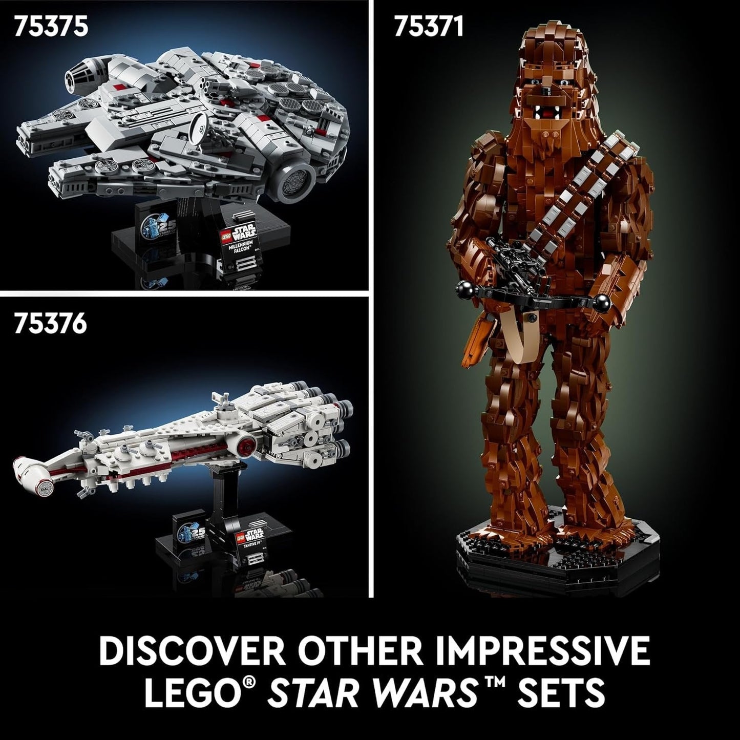LEGO 75376 : A New Hope Tantive IV, Buildable 25th Anniversary Starship Model