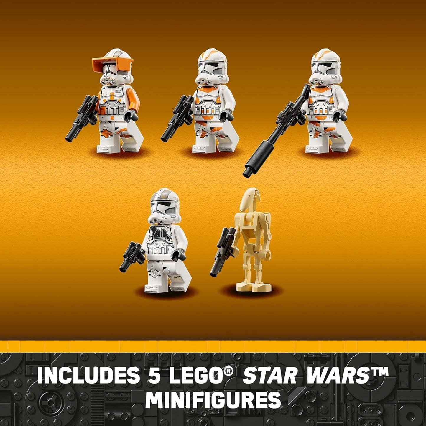 LEGO Star Wars at-TE Walker 75337 Building Kit (1,082 Pieces)