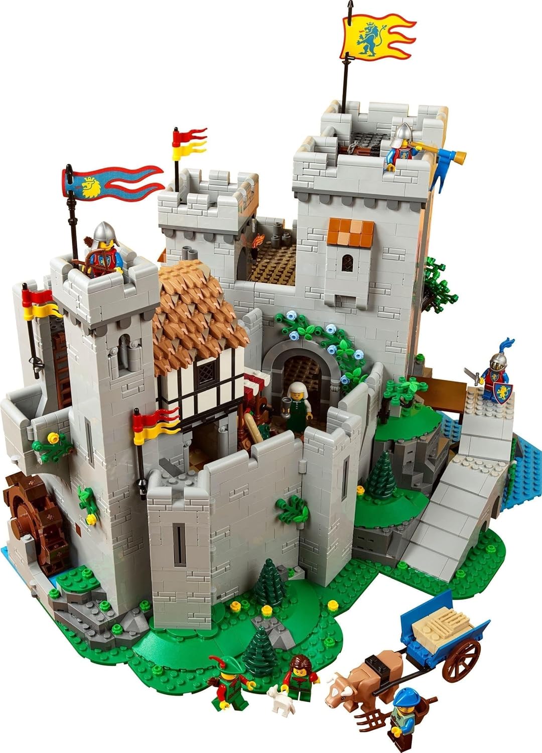 LEGO Lion Knights’ Castle 10305 Building Kit (4,514 Pieces)