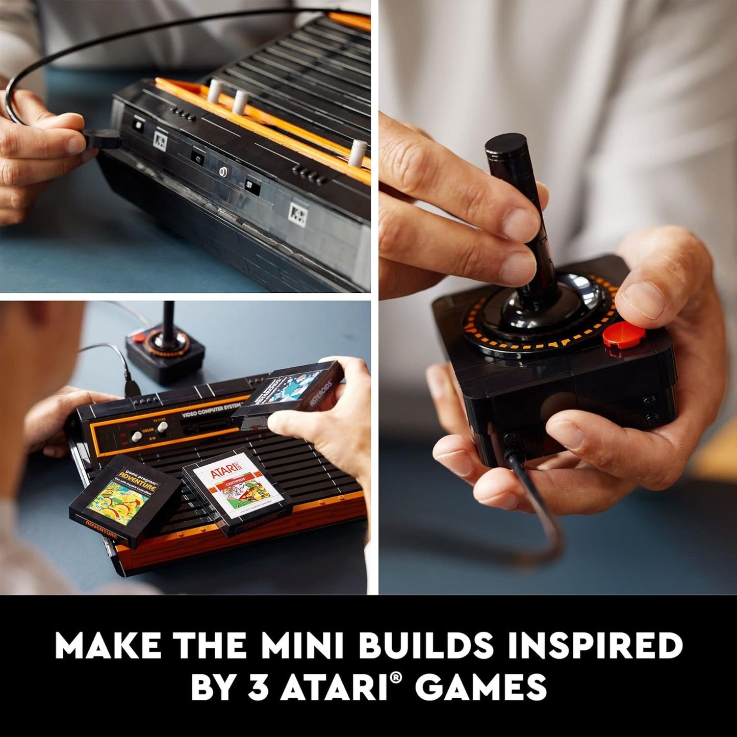 LEGO 10306 Icons Atari Building Set Retro Video Game Console (2532 Pieces)