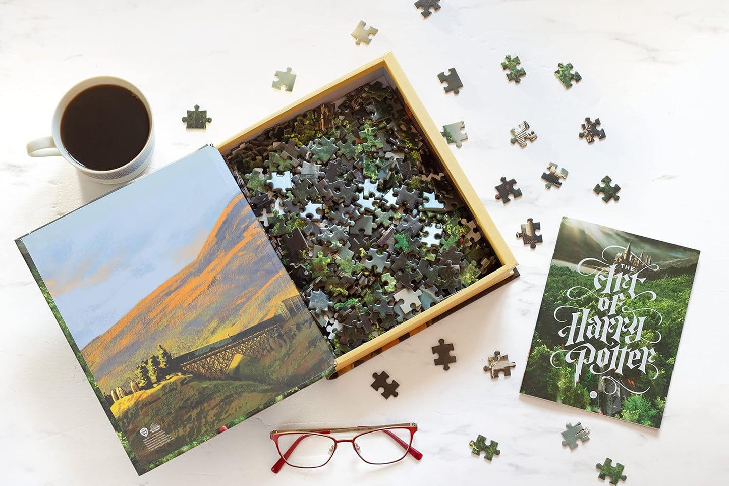 The Art of Harry Potter Puzzle and Book Set by Insight Editions