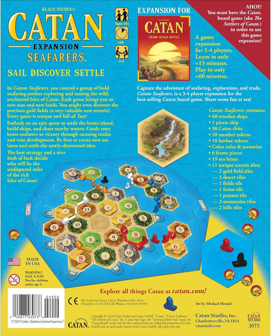 Catan: Seafarers Expansion Board Game