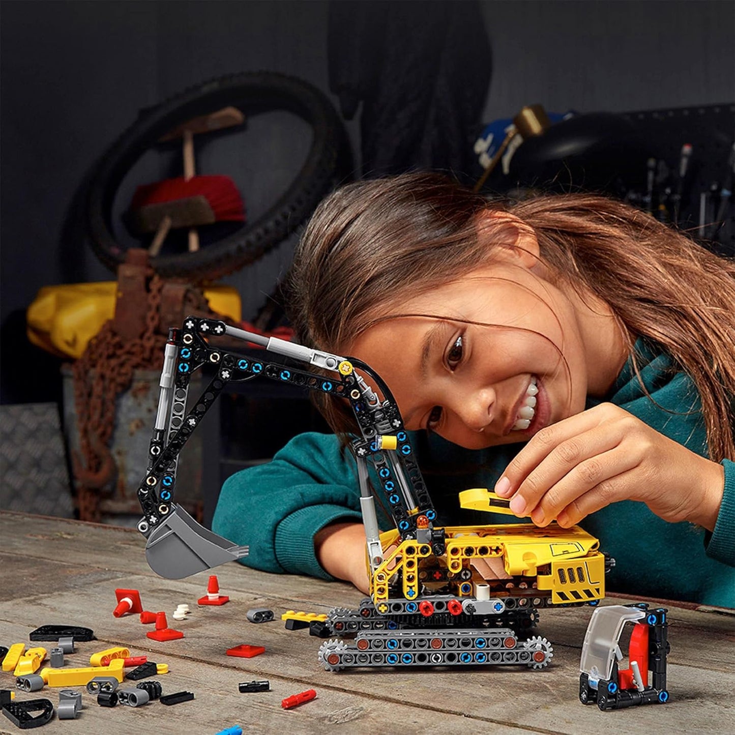 LEGO Technic Heavy-Duty Excavator 42121 Toy Building Kit