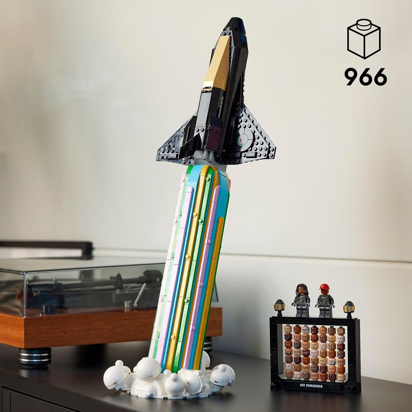 (Box has slight cosmetic damage) LEGO Icons- Over the Moon with Pharrell Williams (10391) Age 18+