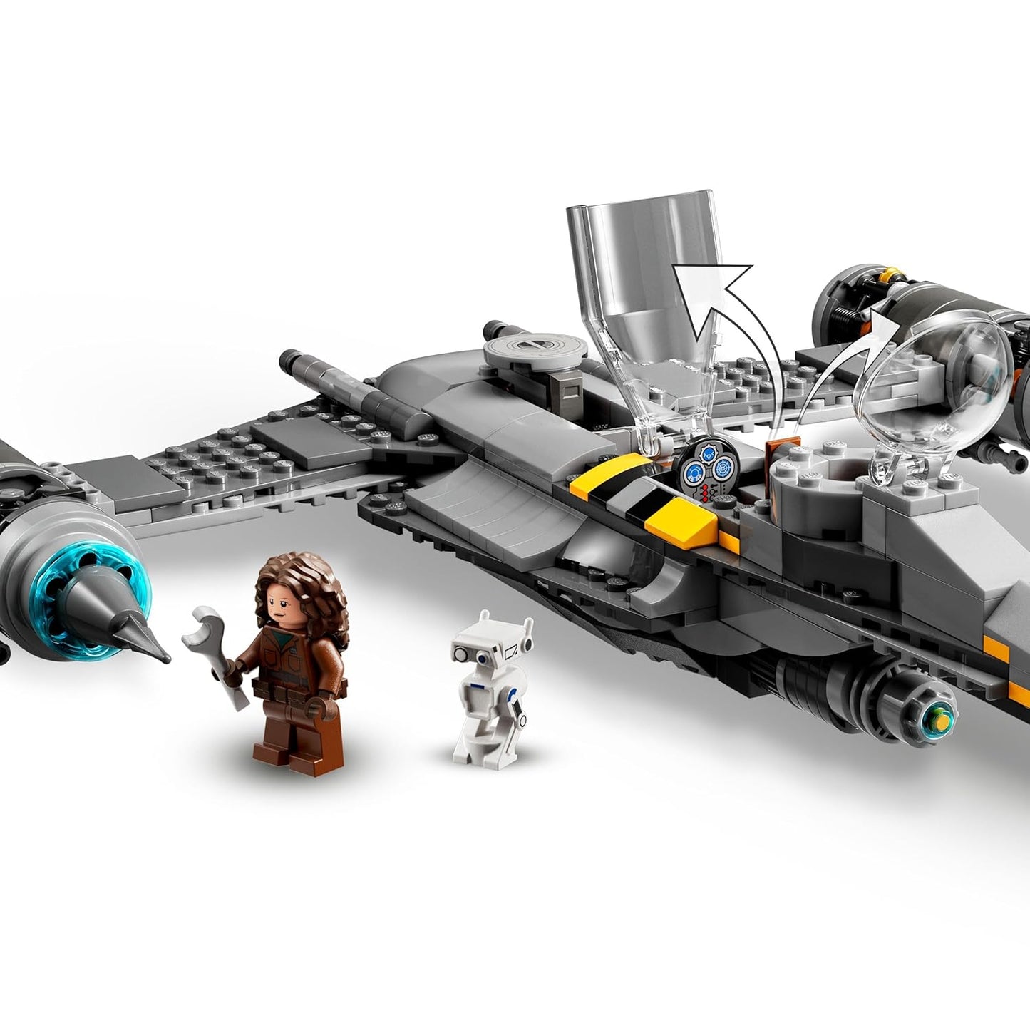LEGO 75325 Star Wars The Mandalorian’s N-1 Starfighter Building Set (412 Pieces)