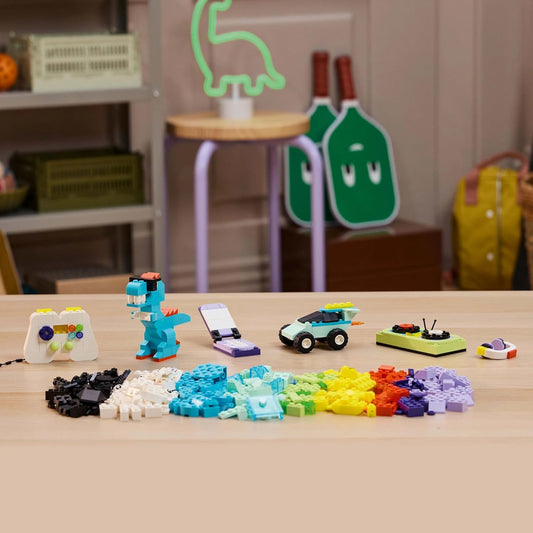 LEGO Classic Cool Creative Box, Colorful Building Bricks Toy 11043 Building Blocks Toys for 5+ Gift for Boys and Girls