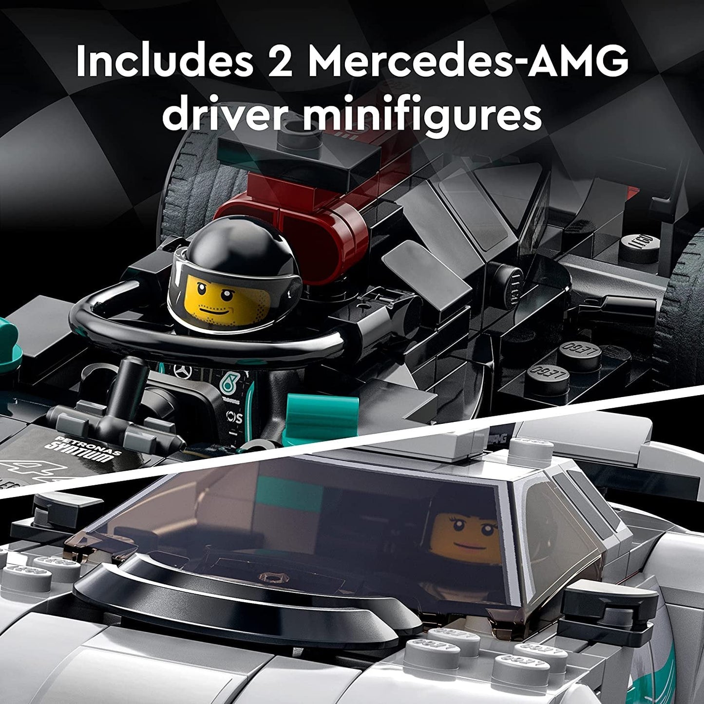 LEGO Speed Champions Mercedes-AMG F1 W12 E Performance & Mercedes-AMG Project One