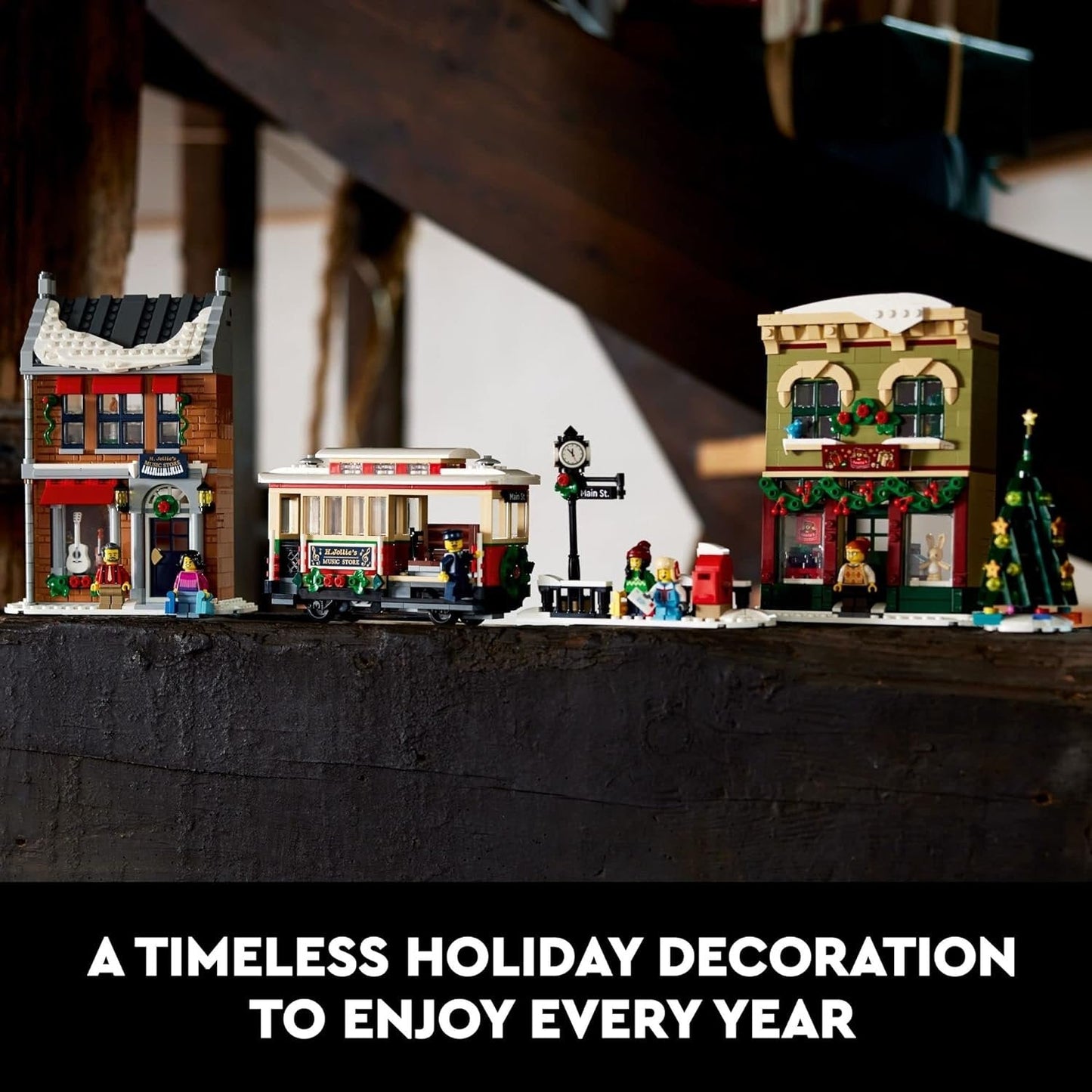 LEGO Holiday Main Street 10308 Building Set for Adults (1,514 Pieces)