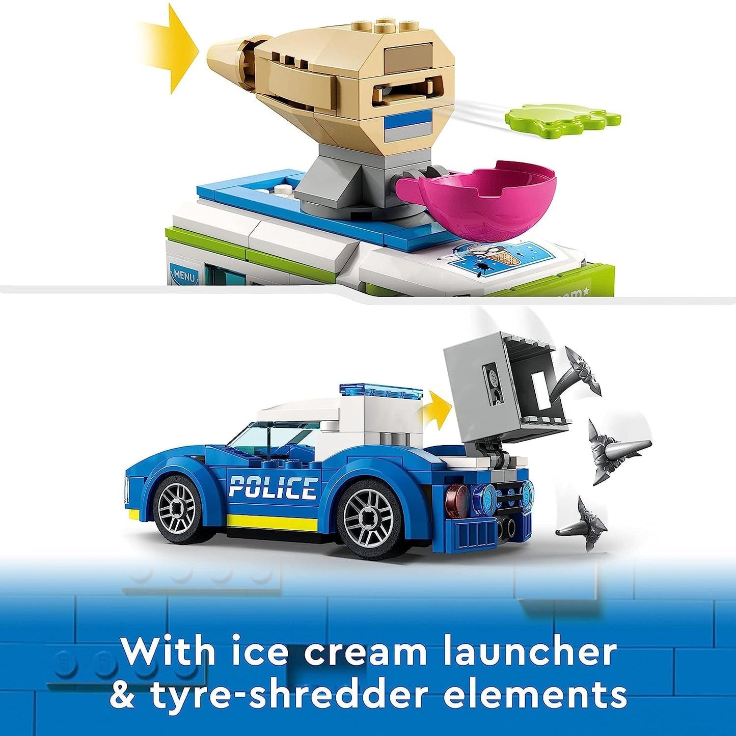 LEGO 60314 City Ice Cream Van Police Chase