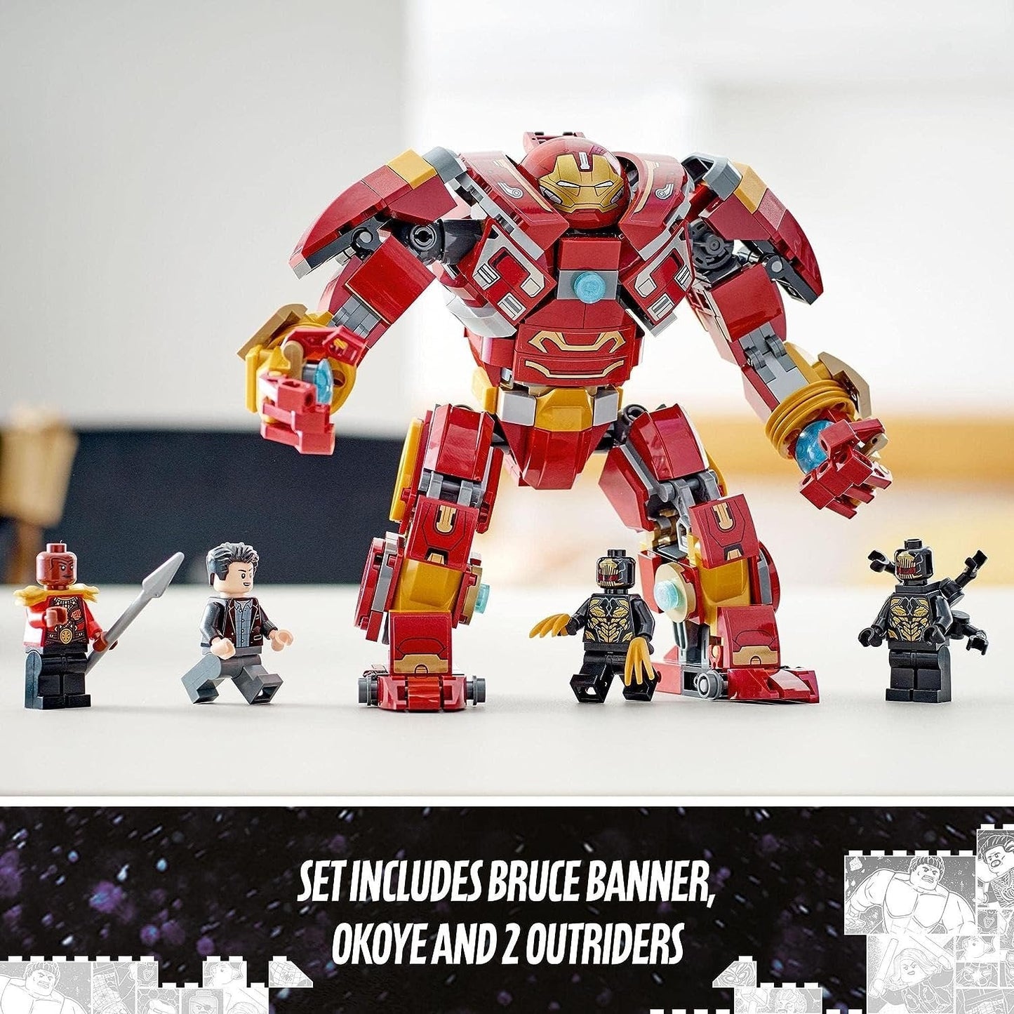 LEGO 76247 Marvel The Hulkbuster: The Battle of Wakanda