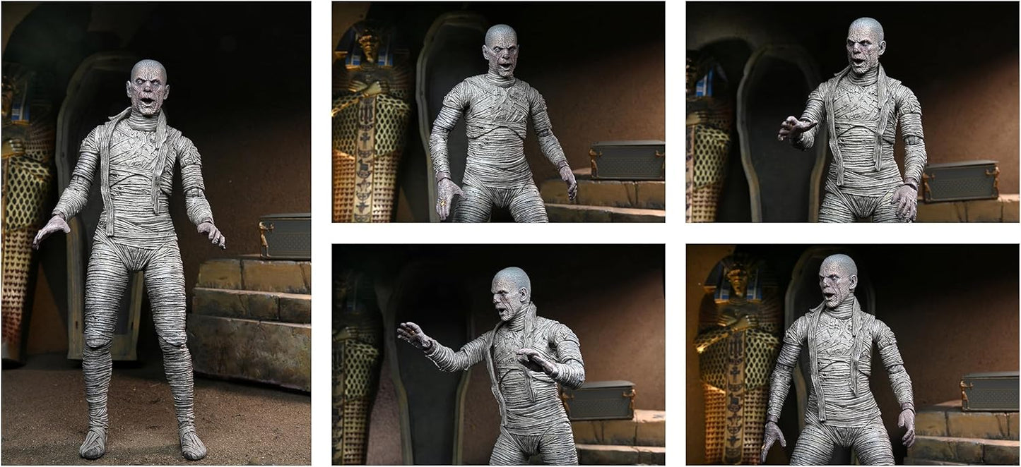 NECA - Universal Monsters - Karloff the Uncanny The Mummy 7” Scale Action Figure