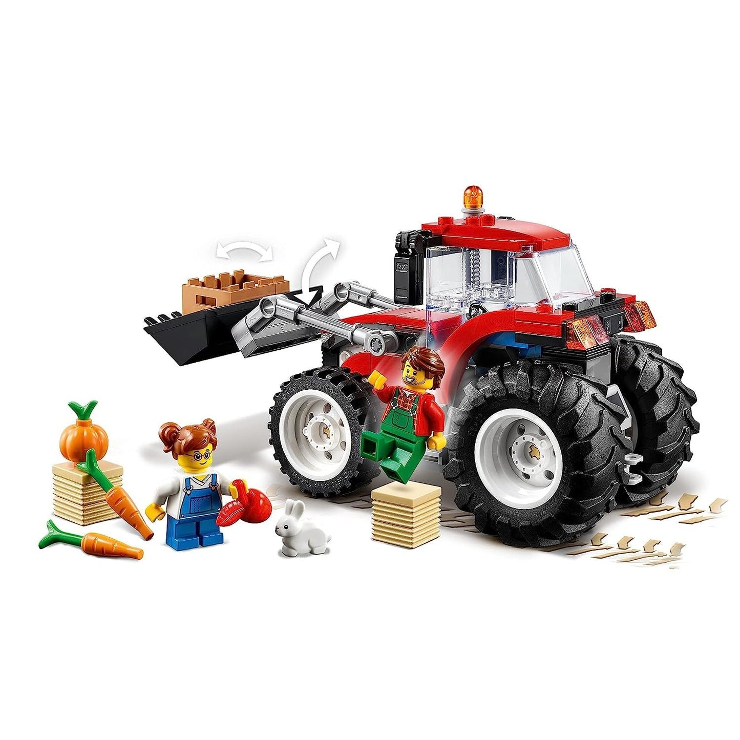 Lego 60287 City Great Vehicles Tractor Toy, Farm Set