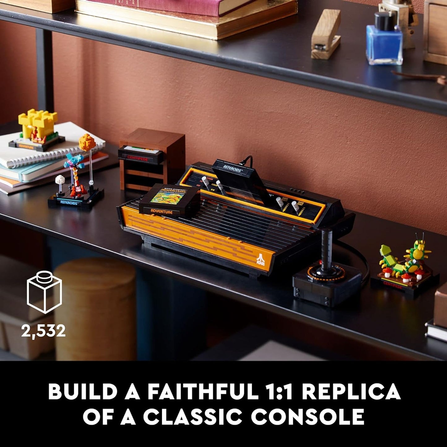 LEGO 10306 Icons Atari Building Set Retro Video Game Console (2532 Pieces)