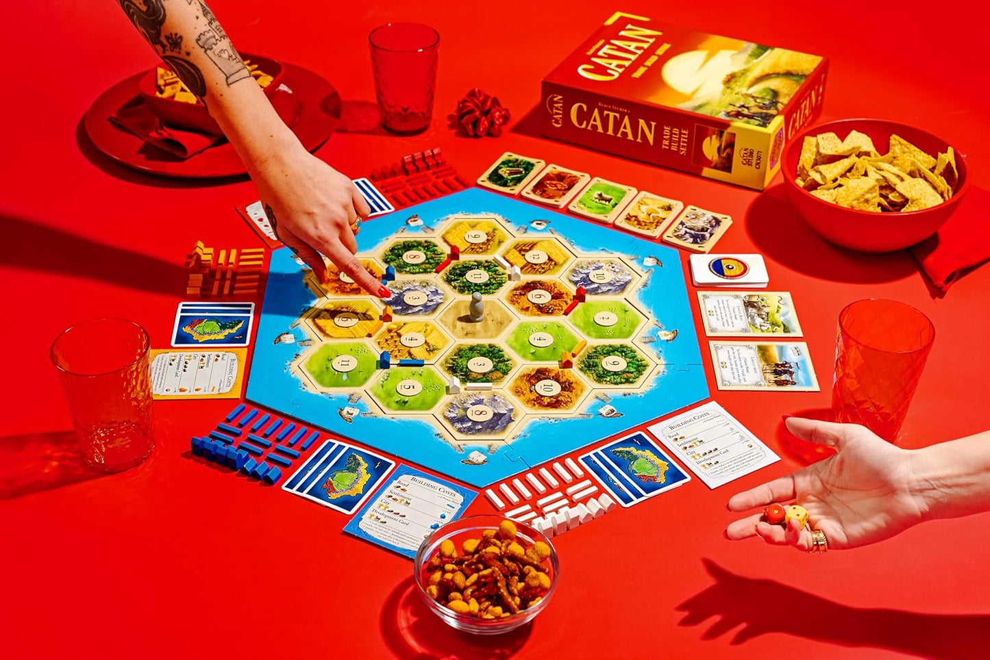 Catan Trade Build Settle Board Game