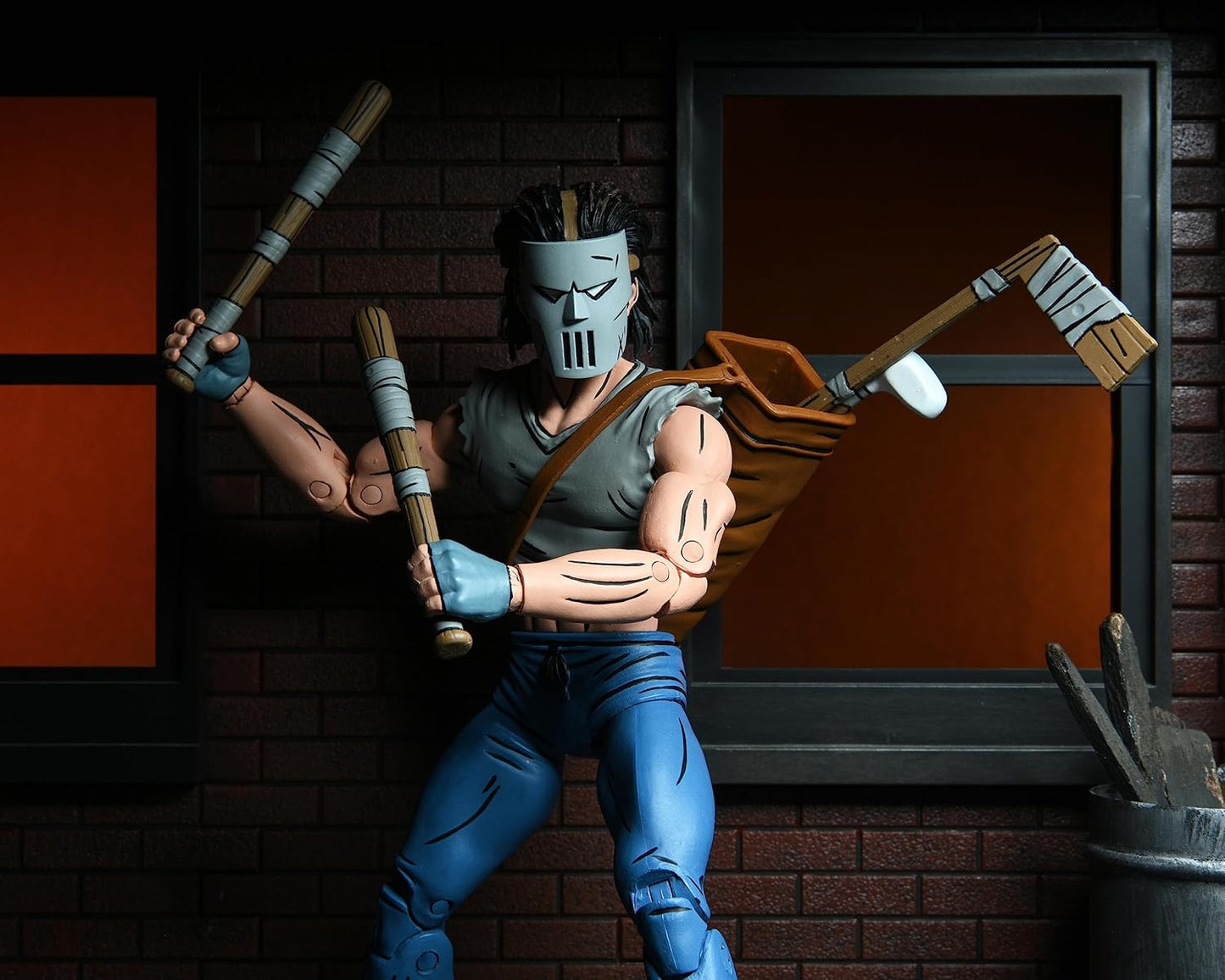 NECA – Teenage Mutant Ninja Turtles (Mirage Comics) – 7” Scale Action Figure – Casey Jones
