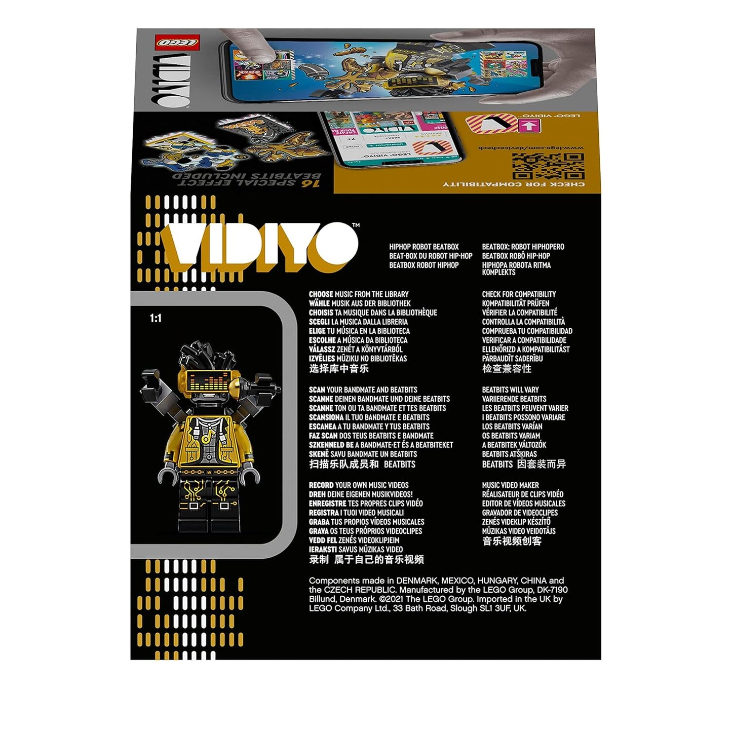 ( Box Damage ) LEGO 43107 VIDIYO Hiphop Robot Beatbox
