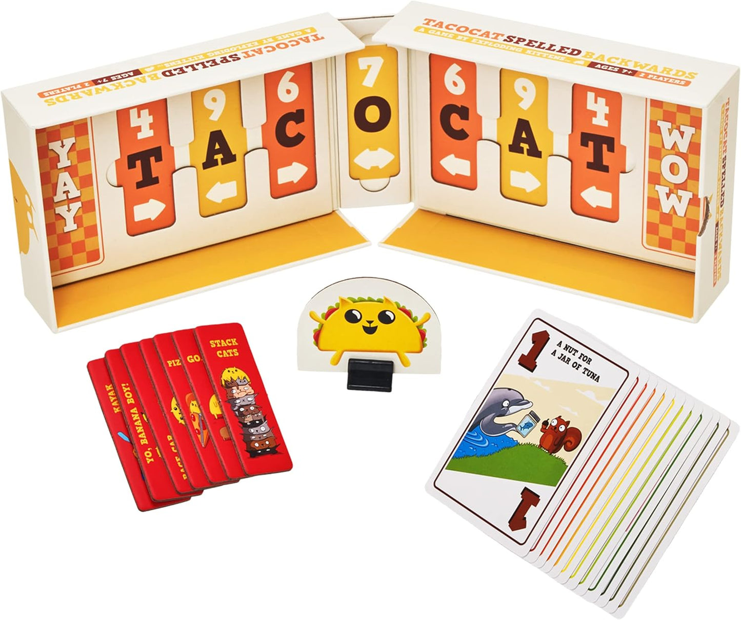 Tacocat Spelled Backwards Board Game