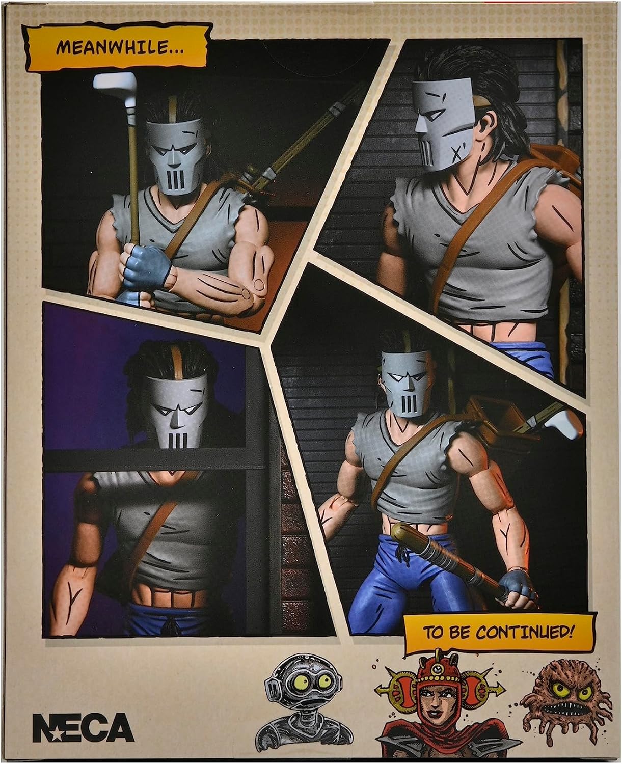 NECA – Teenage Mutant Ninja Turtles (Mirage Comics) – 7” Scale Action Figure – Casey Jones
