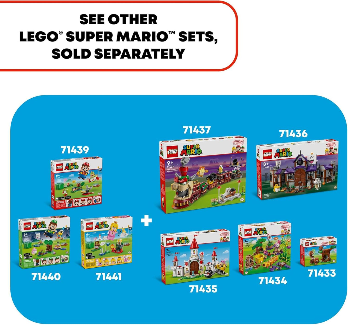 LEGO 71441 Super Mario Adventures with Interactive Peach Princess Toy, Super Mario Playset for Kids, Yellow Toad Figure, Nintendo Toy Gift for Girls, Boys and Any Gamers Ages 6 and Up