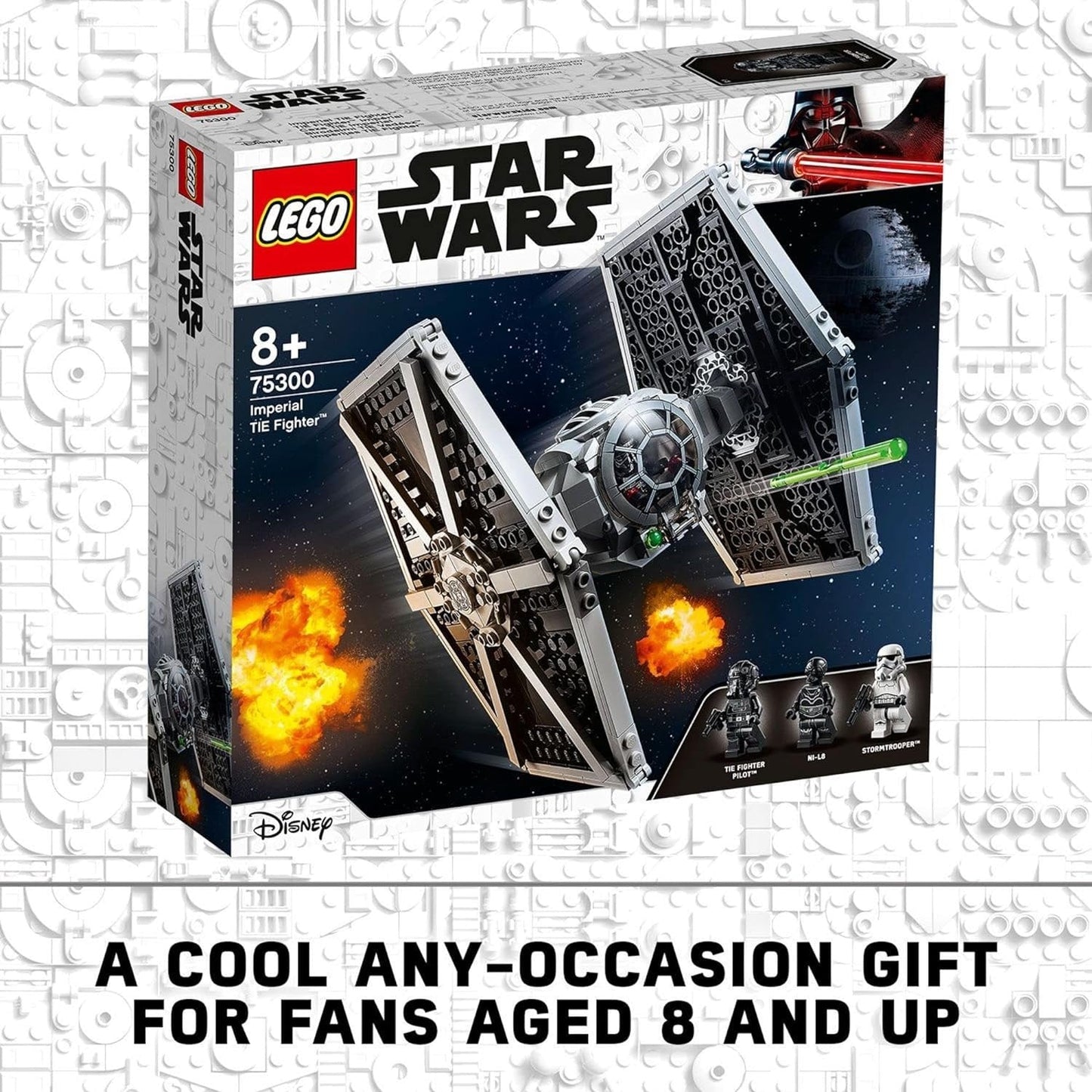 LEGO 75300 Star Wars Imperial TIE Fighter Building Set (432 Pieces)