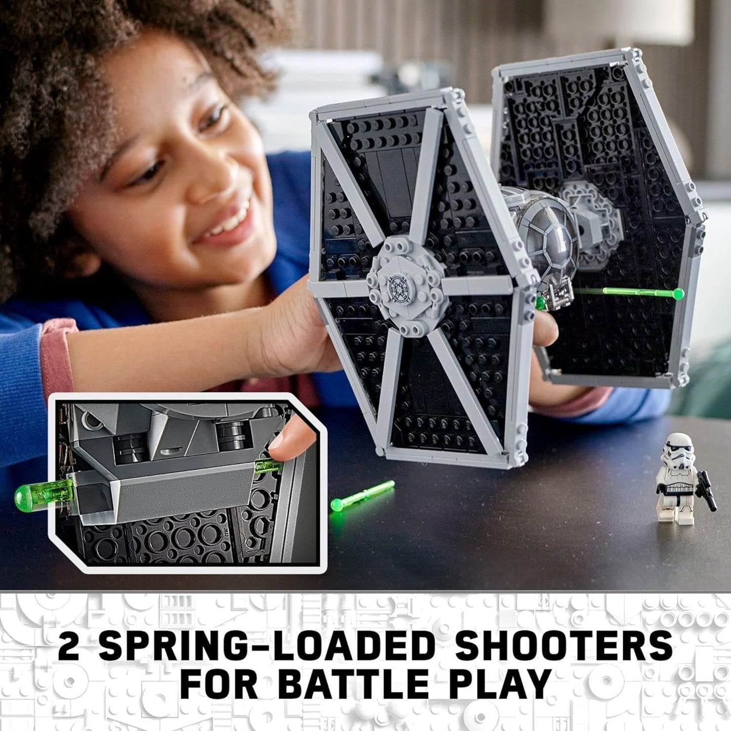 LEGO 75300 Star Wars Imperial TIE Fighter Building Set (432 Pieces)