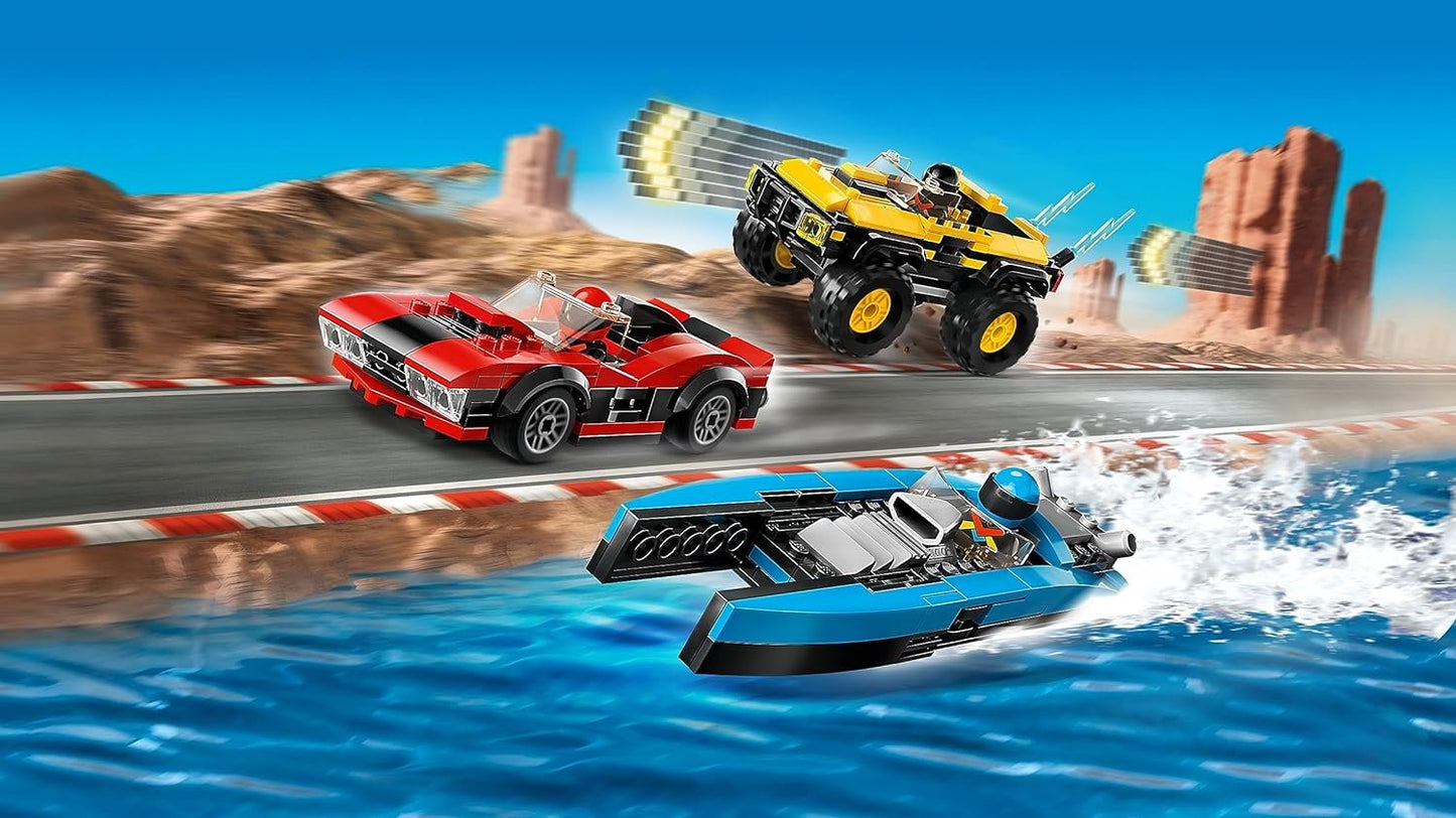 LEGO 60395 City Combo Race Pack Building Toy Set (362 Pieces)