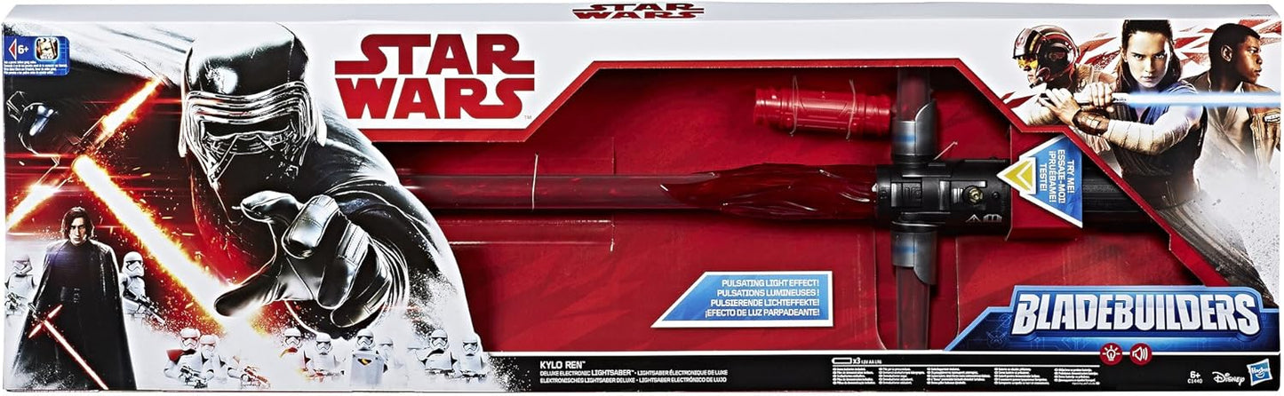 Star Wars Blade Builders Kylo Ren Deluxe Electronic Lightsabre