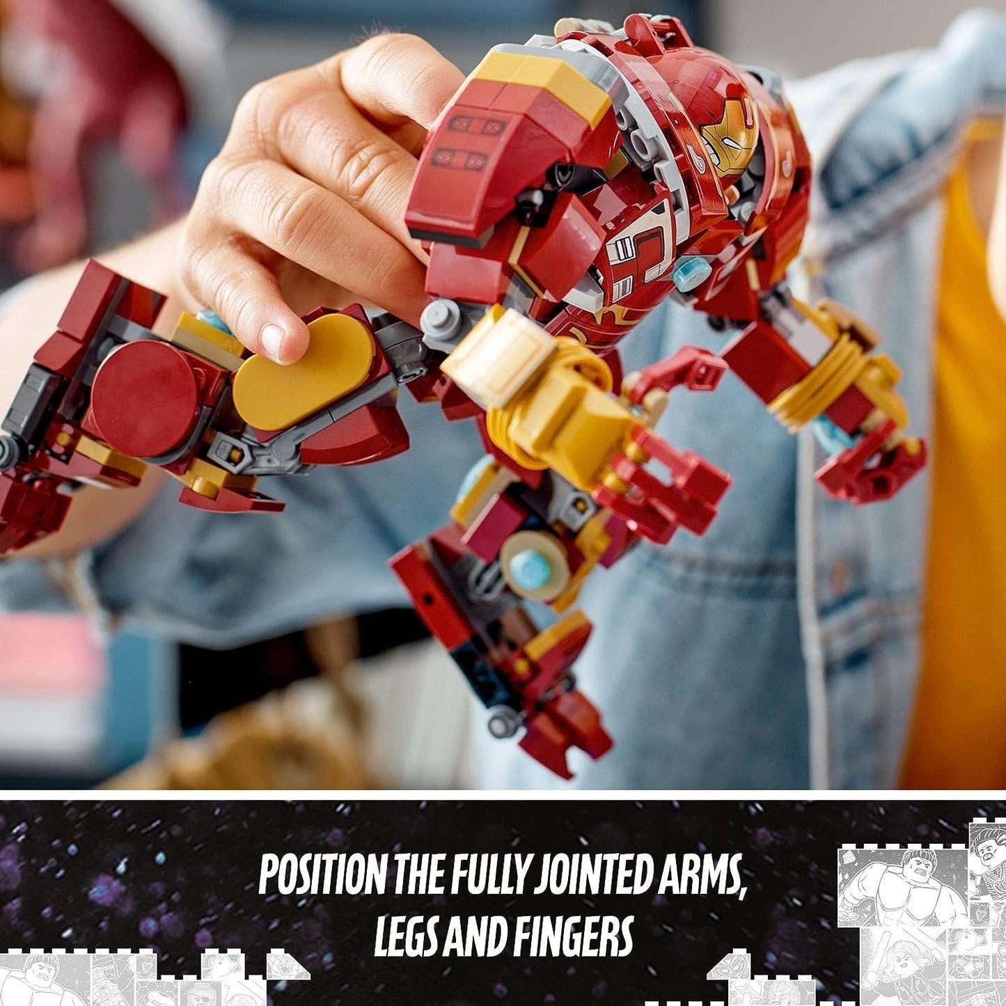 LEGO 76247 Marvel The Hulkbuster: The Battle of Wakanda