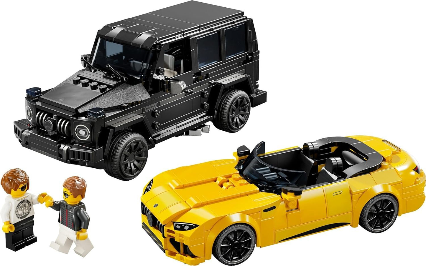 Lego 76924 Speed Champions Set: 76924 Mercedes-AMG G 63 & Mercedes-AMG SL 63 (808 Pieces)