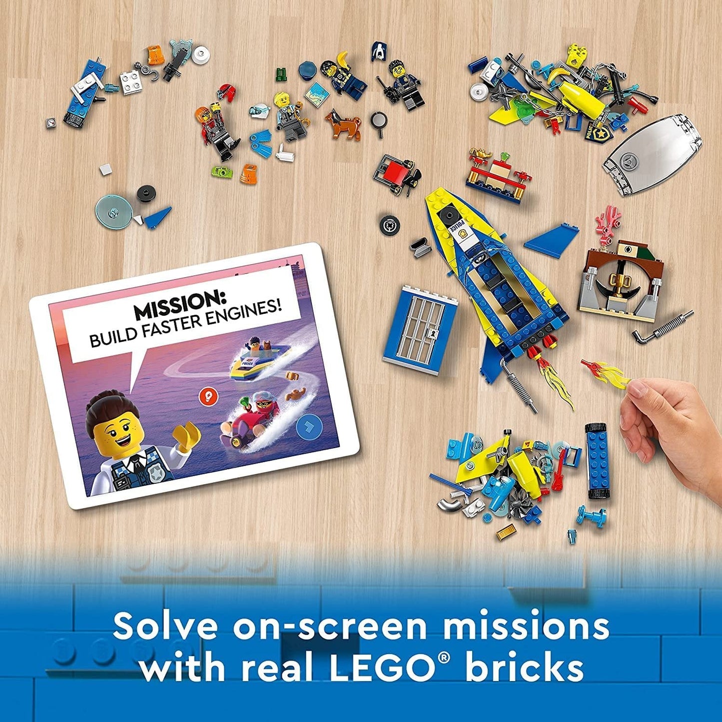 Lego 60355 City Water Police Detective Missions (278 Pieces)