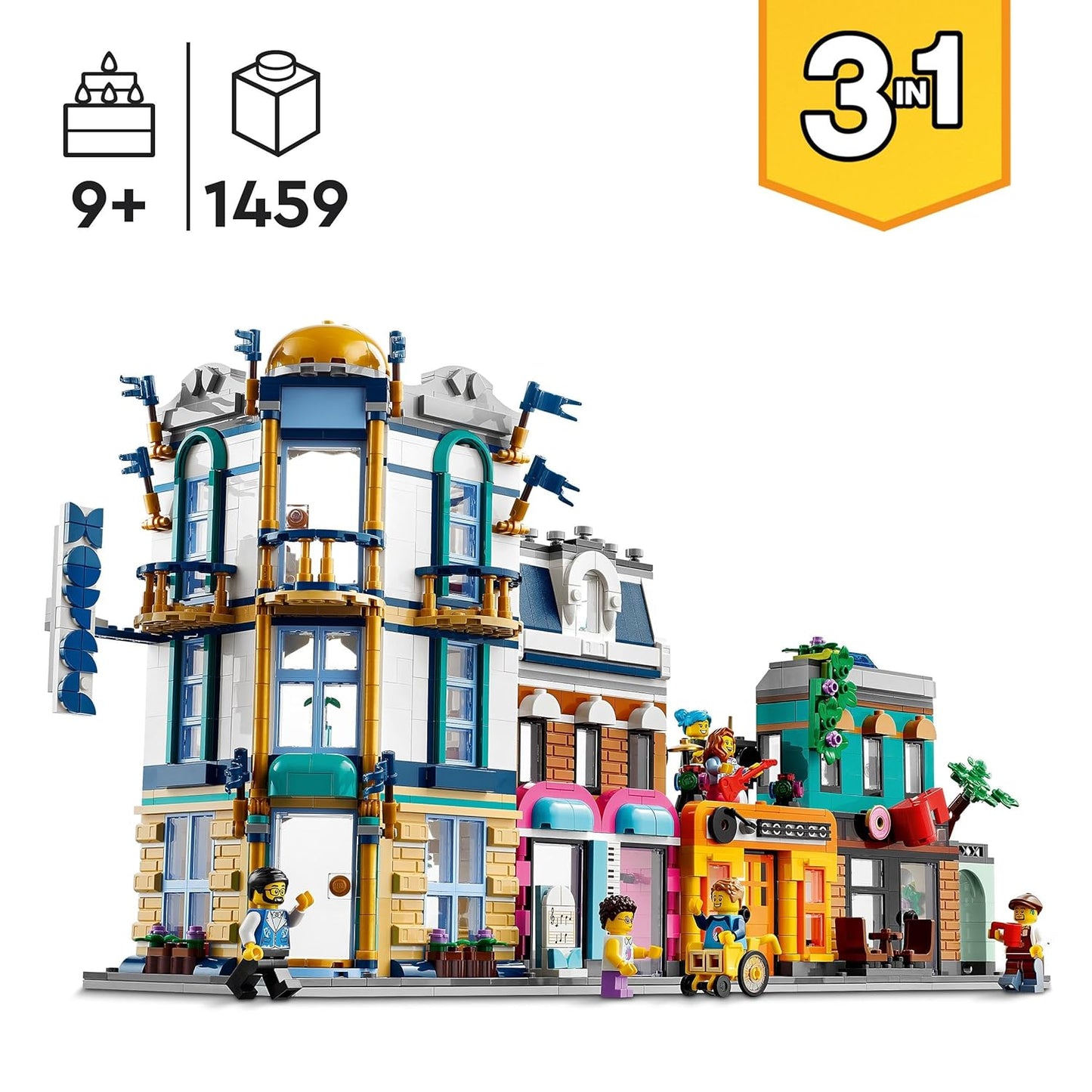 LEGO 31141 Creator Main Street with (1,459 Pieces)