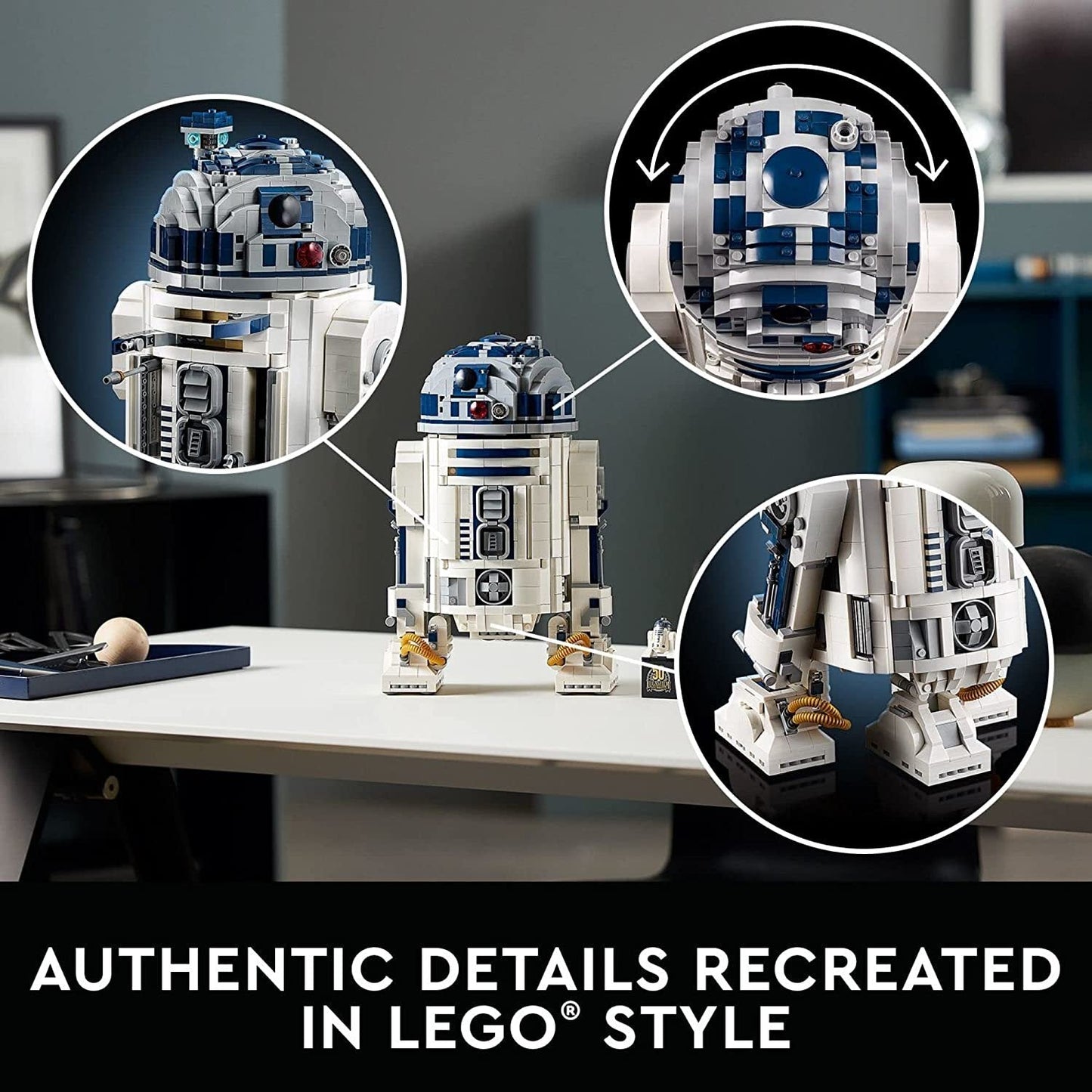 LEGO 75308 Star Wars R2-D2 Collectible Building Toy (2,314 Pieces)