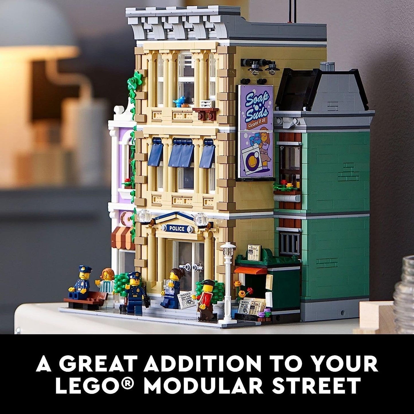 LEGO Police Station 10278 Building Kit (2,923 Pieces)