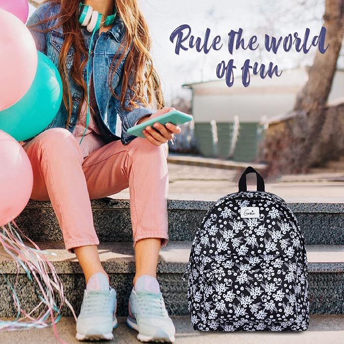 Genie Tribe Royal Casual Backpack | Stylish, Lightweight & Spacious for Everyday Use