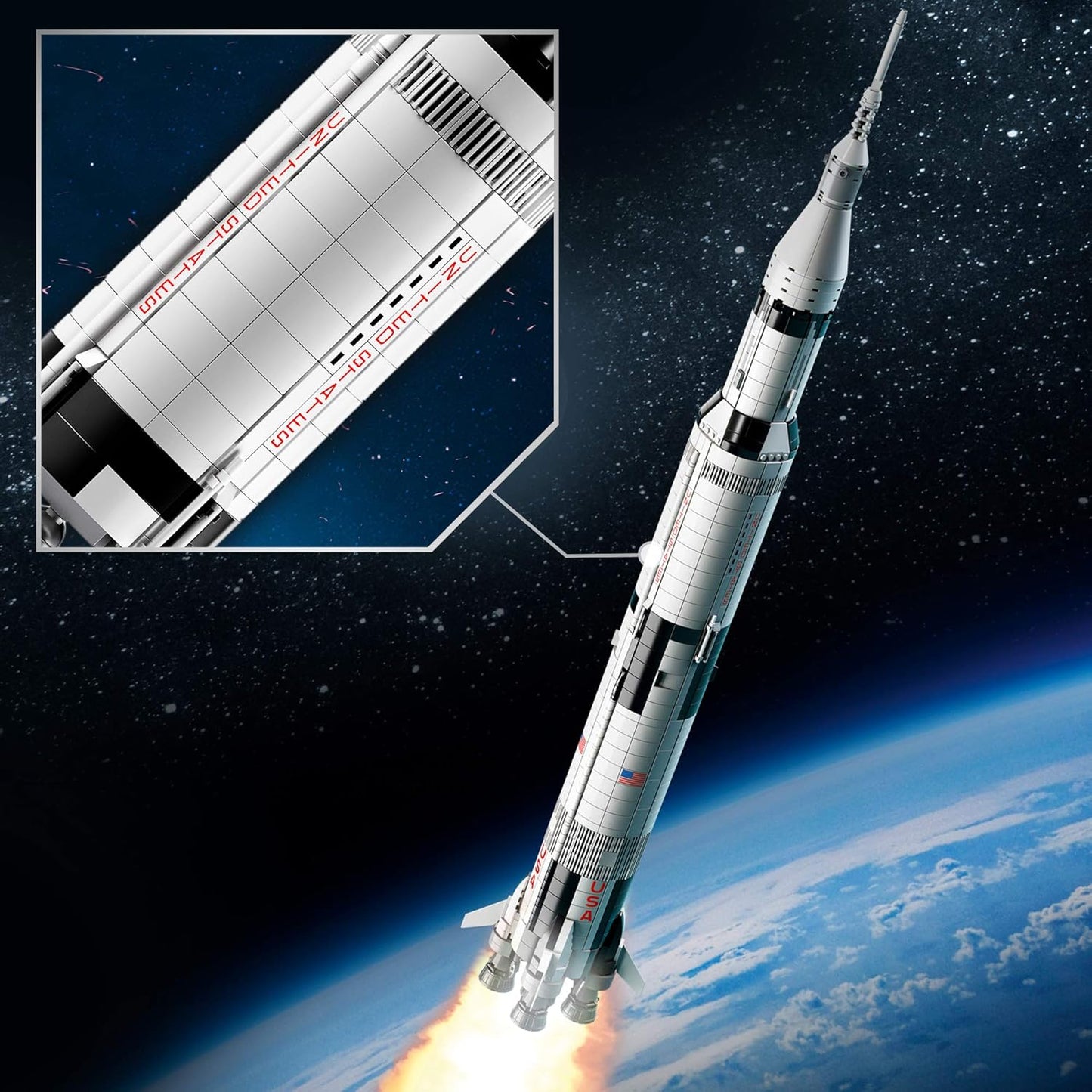 (Damaged Box) LEGO 92176 Ideas NASA Apollo Saturn V