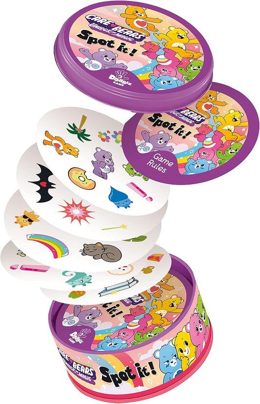 Spot It! Care Bears Fun Card Game for Kids and Adults