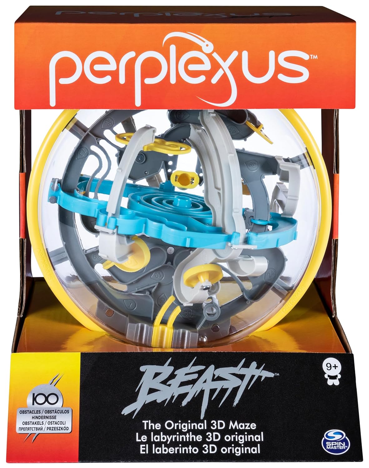 Spin Master Games PERPLEXUS Funskool Beast, 3D Maze Game with 100 Obstacles,for Kids