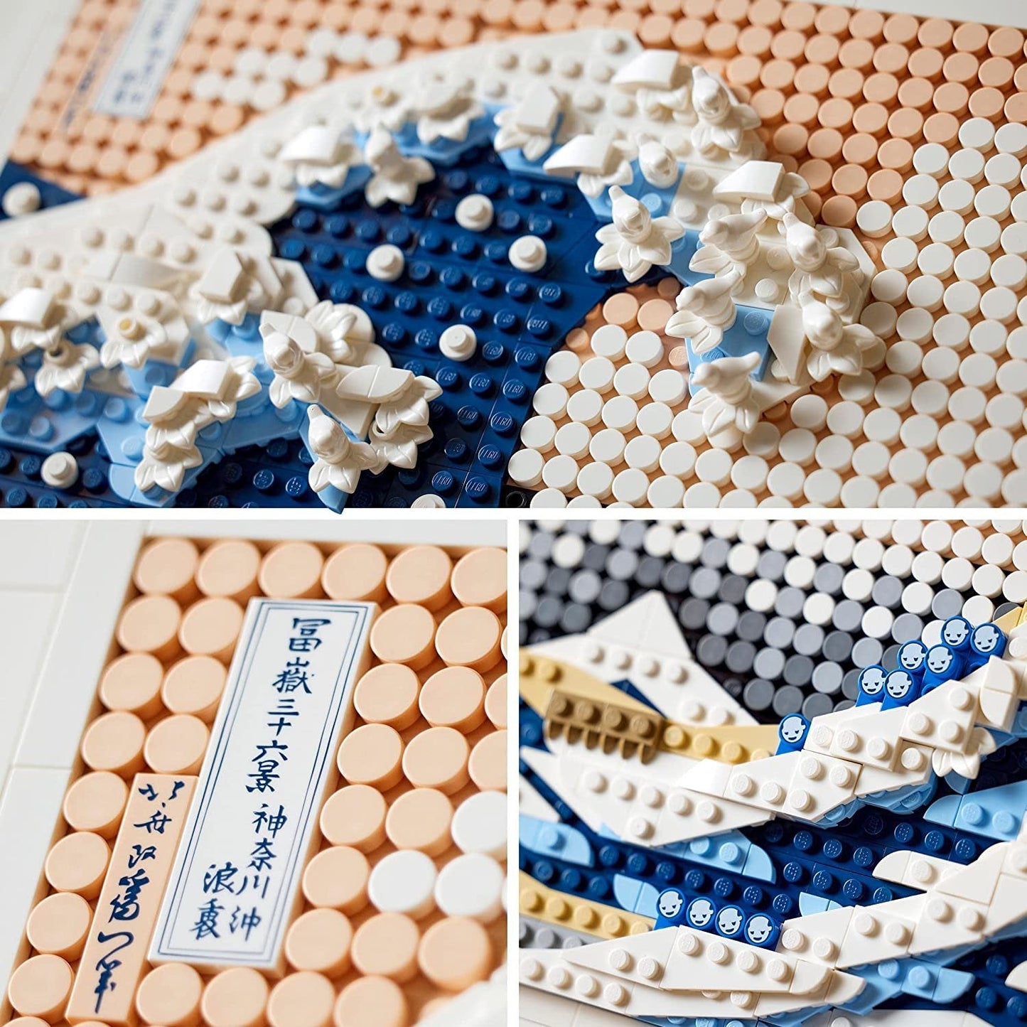 LEGO 31208 Art Hokusai – The Great Wave Building Kit (1,810 Pieces)