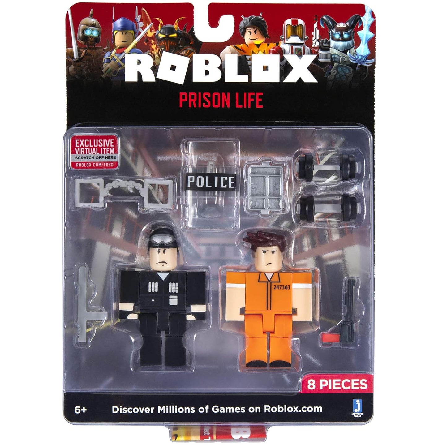 Roblox Ultimate Action Figure: Prison Life Action Figure Playset