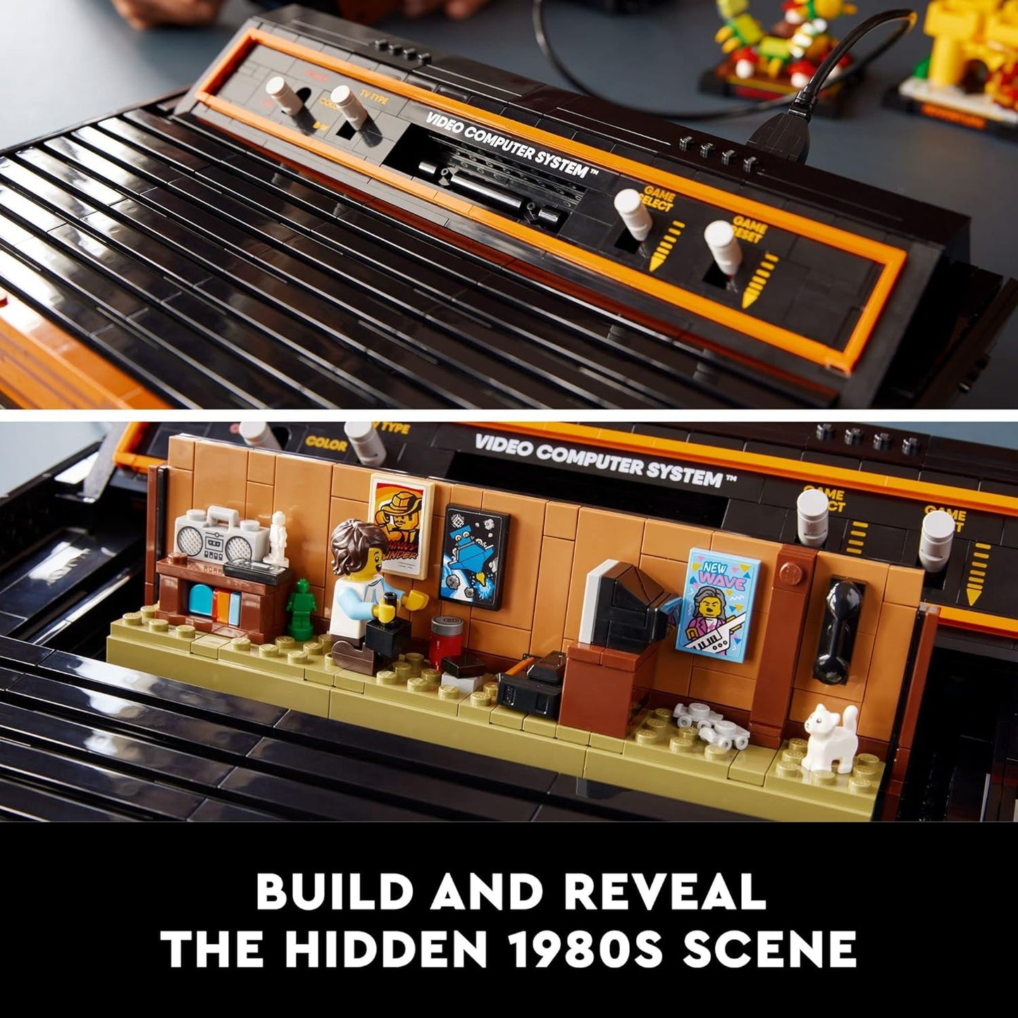 LEGO 10306 Icons Atari Building Set Retro Video Game Console (2532 Pieces)