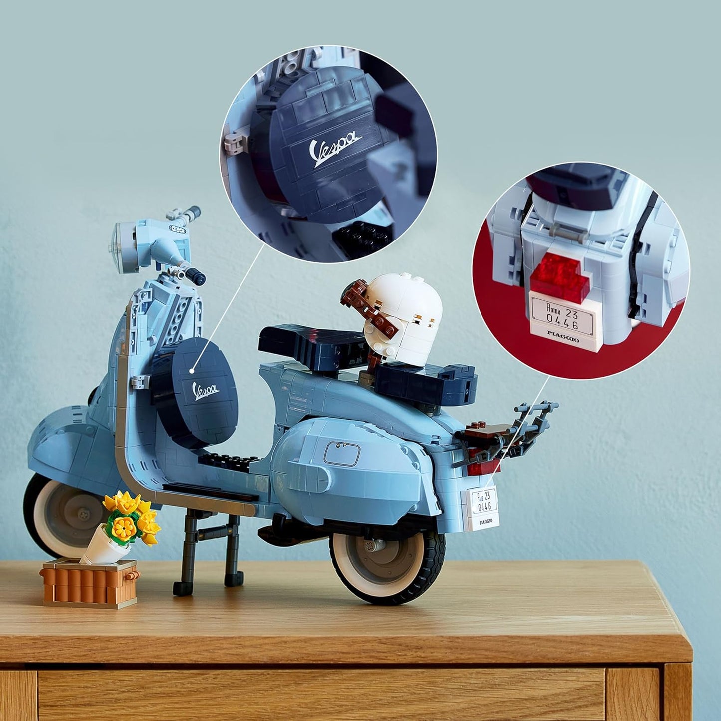 LEGO 10298! Vespa 125 Building Kit For The Adults (1,106 Pieces)