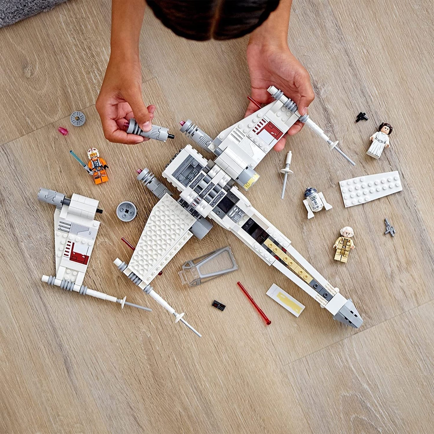 LEGO 75301 Star Wars Luke Skywalker’s X-Wing Fighter ,Awesome Toy Building Kit (474 Pieces)