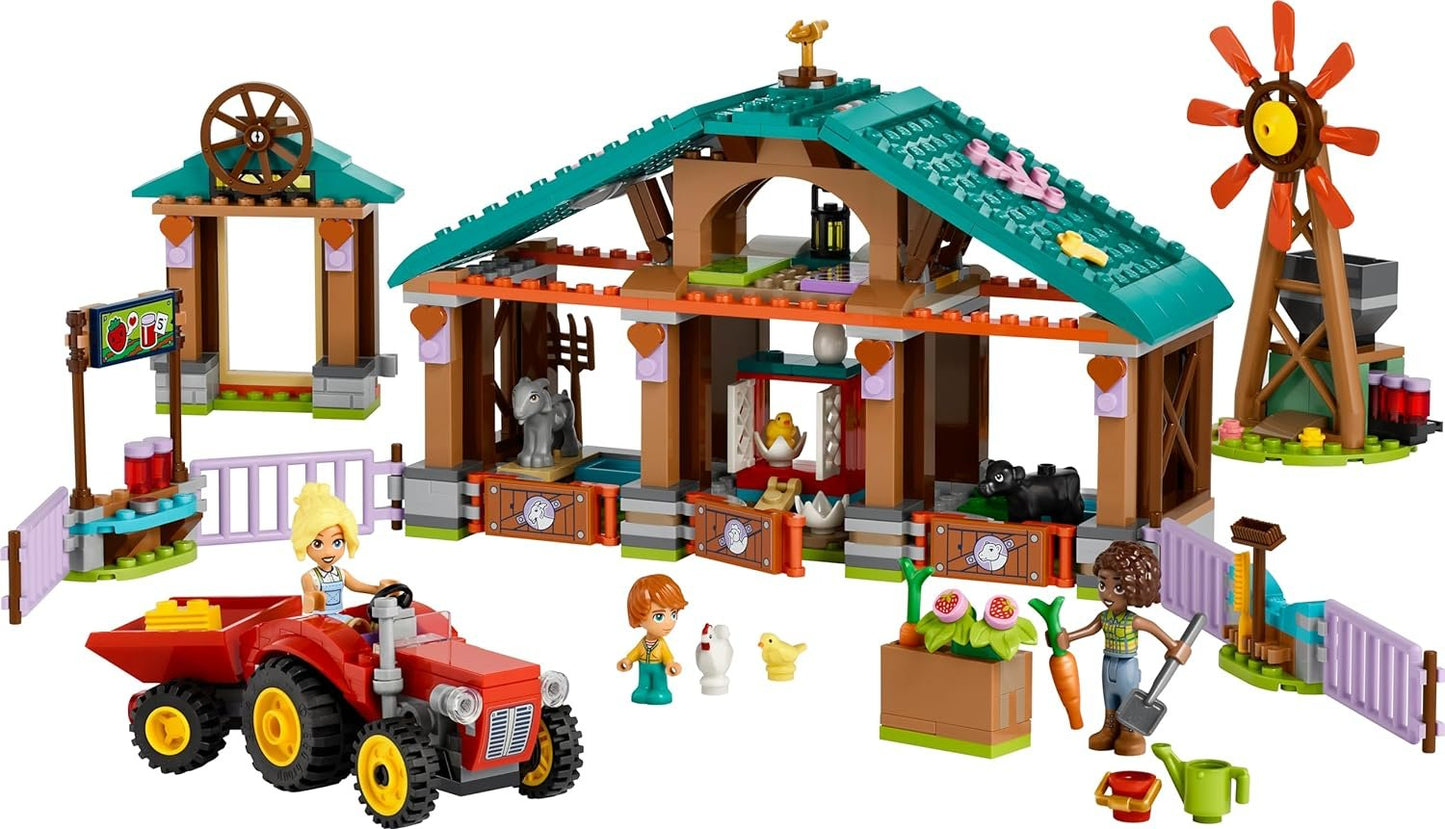 LEGO Friends Farm Animal Sanctuary Toy 42617 (489 Pieces)