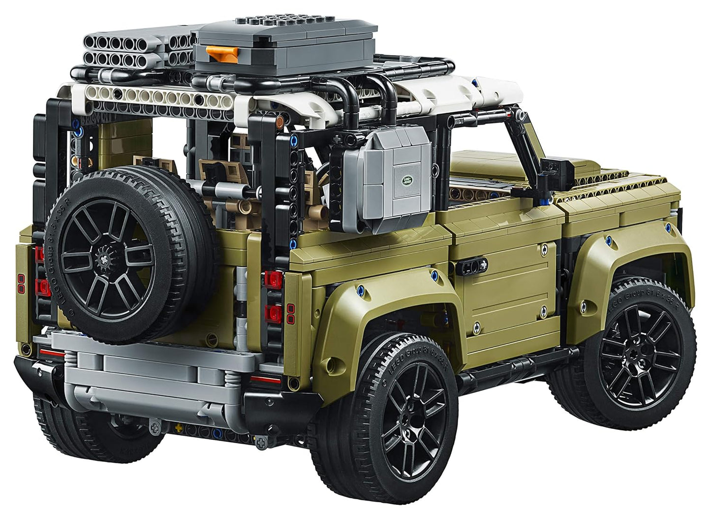 LEGO 42110 Technic Land Rover Defender Off Road 4x4 Car, Exclusive Collectible Model, 2573 Pieces Advanced Building Set,Multicolor