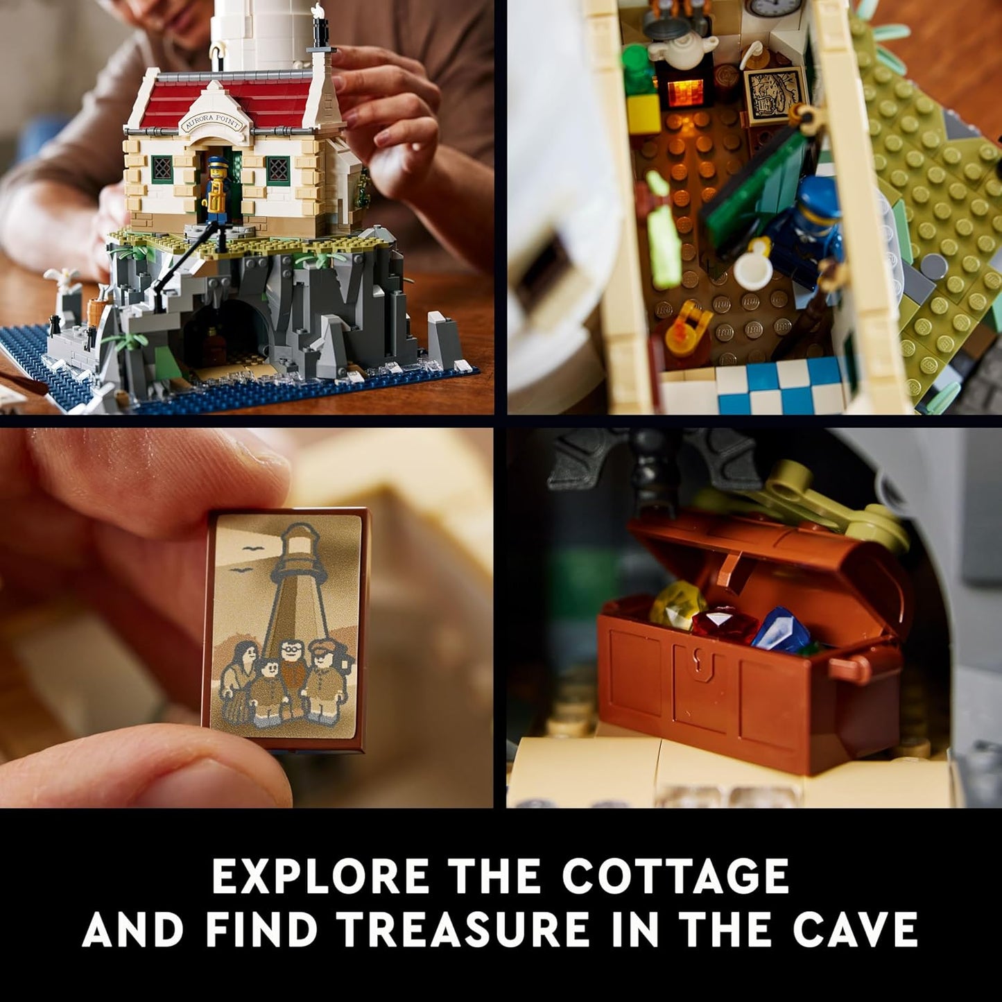 LEGO Ideas Motorised Lighthouse 21335 Building Kit for Adults (2,065 Pieces)